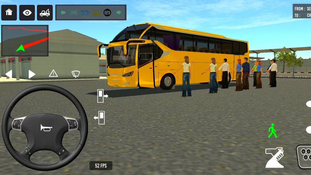 Euro coach bus simulator 🚌😍 newcoach bus simulator part- 1 Androidgameplay