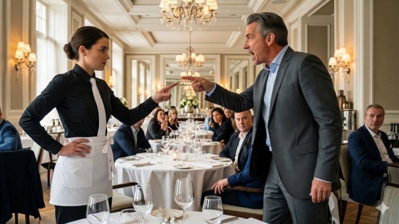 “You’re Nobody!” the Billionaire Said — The Waitress Turned the Tables