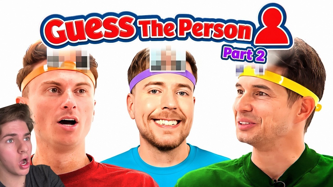 I Reacted To Guess The Person Part 2!
