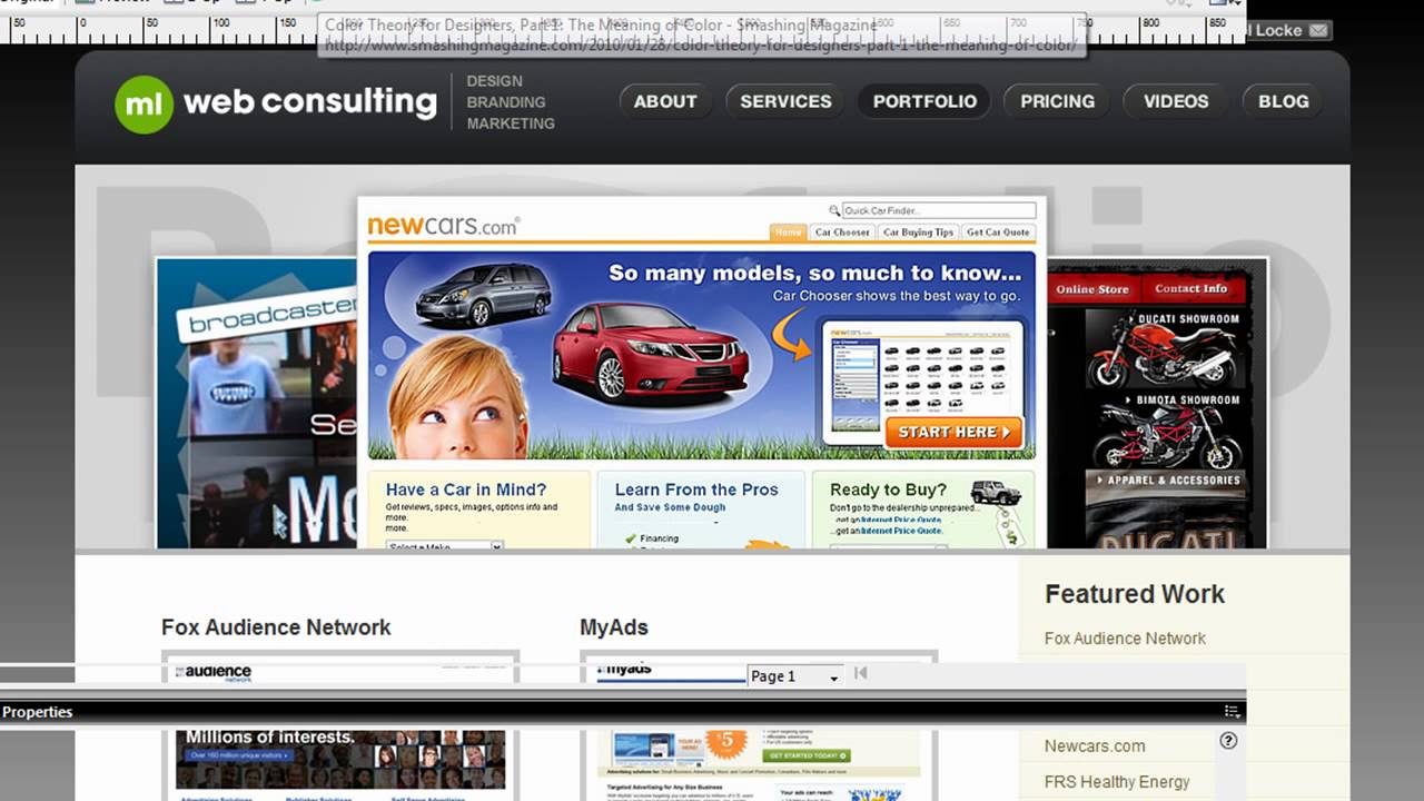 Color Selection and Web Design