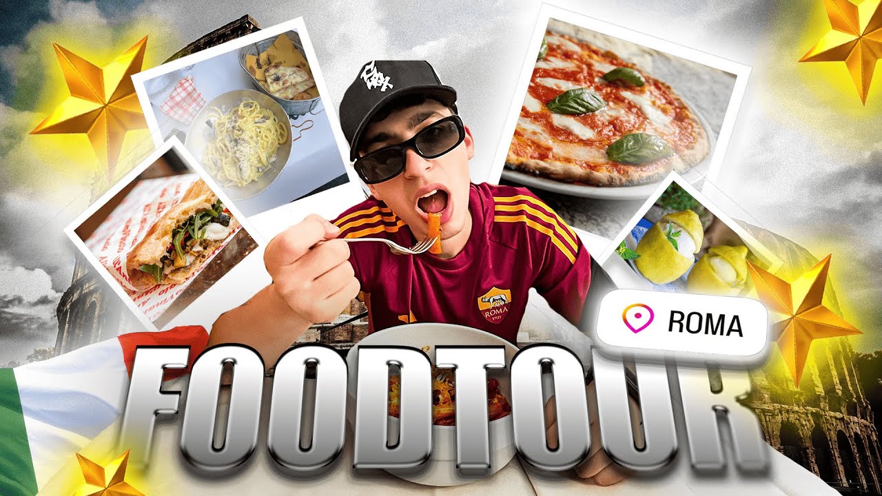 DAS BESTE ESSEN DER WELT, ROM FOODTOUR 🇮🇹🍕🍝  ( Rom Vlog #2 )