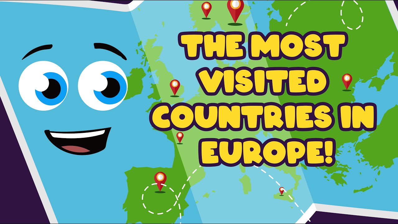 Explore The Most Visited Countries In Europe! | Geography Compilation For Kids | KLT GEO
