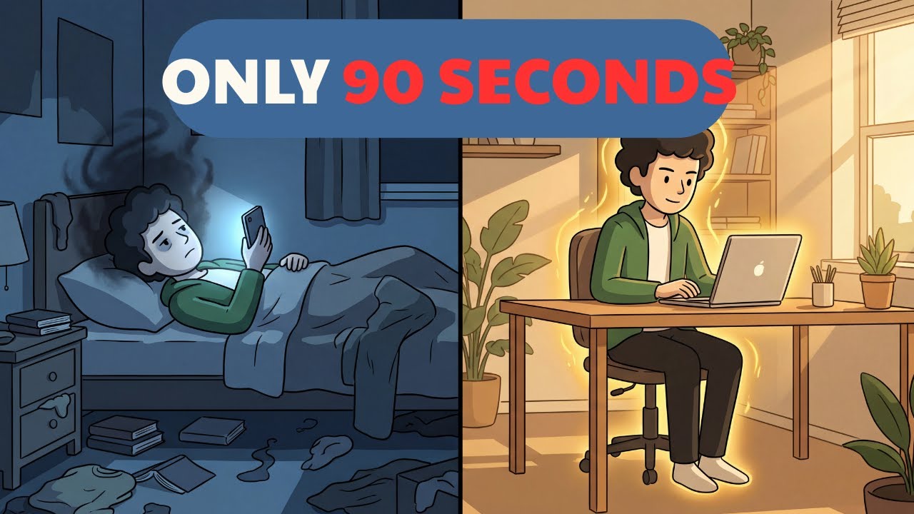 Как победить прокрастинацию за 90 секунд (нейробиология)