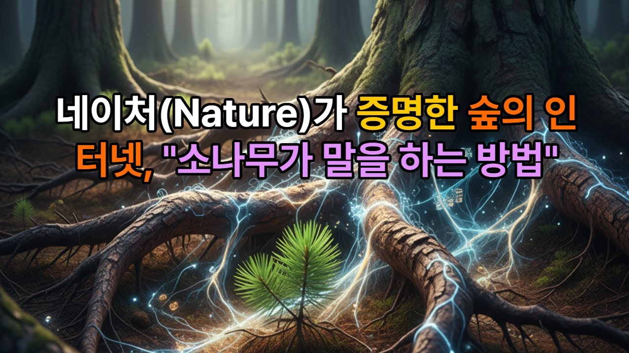 소나무가 우리보다 먼저 인터넷을 썼다고? 🌲 네이처가 증명한 숲의 비밀 / 소나무도 '자식'을 편애한다? 600년 정이품송이 숨겨온 소름 돋는 진실