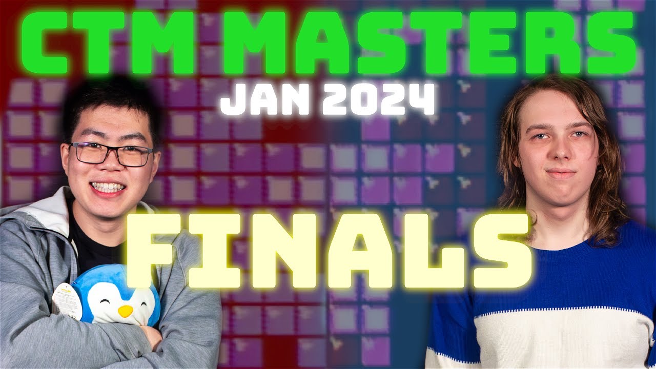 CTWC FINAL REMATCH | FRACTAL VS SIDNEV | JAN '24 FINALS | Classic Tetris Monthly Masters