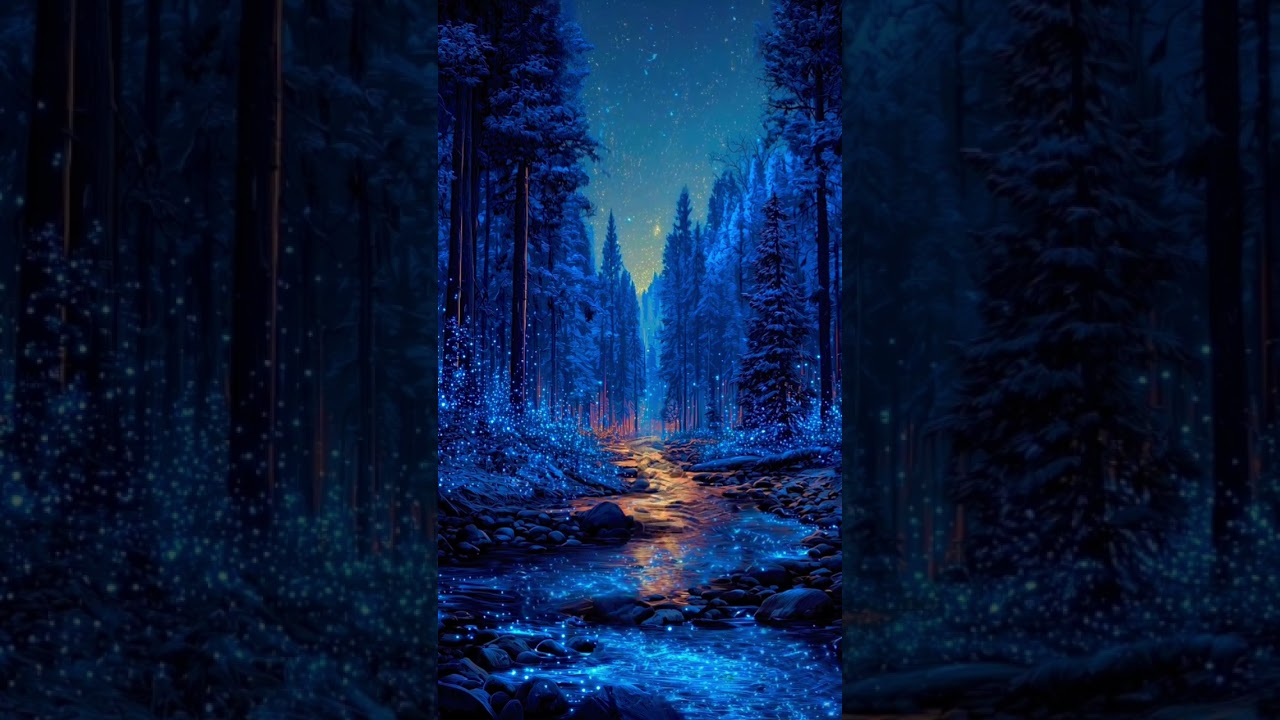 Magic Winter Sleep Sounds❄️ Healing Snow Ambience for Deep Rest and Peace