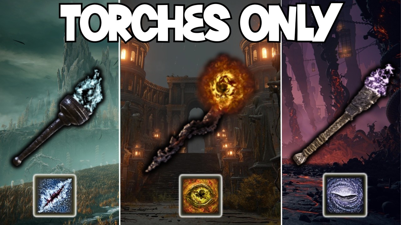 Lighting Up Elden Ring Using ONLY TORCHES