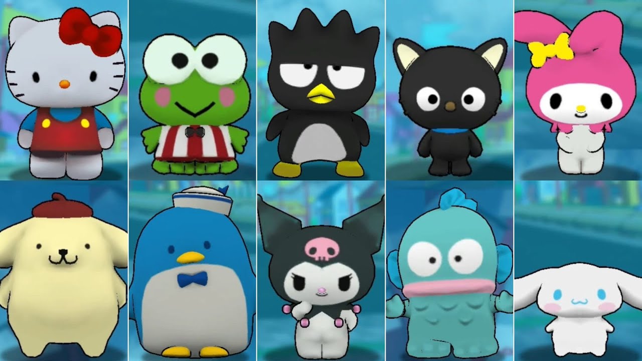 Hello Kitty Kruisers With Sanrio Friends // All Playable Characters