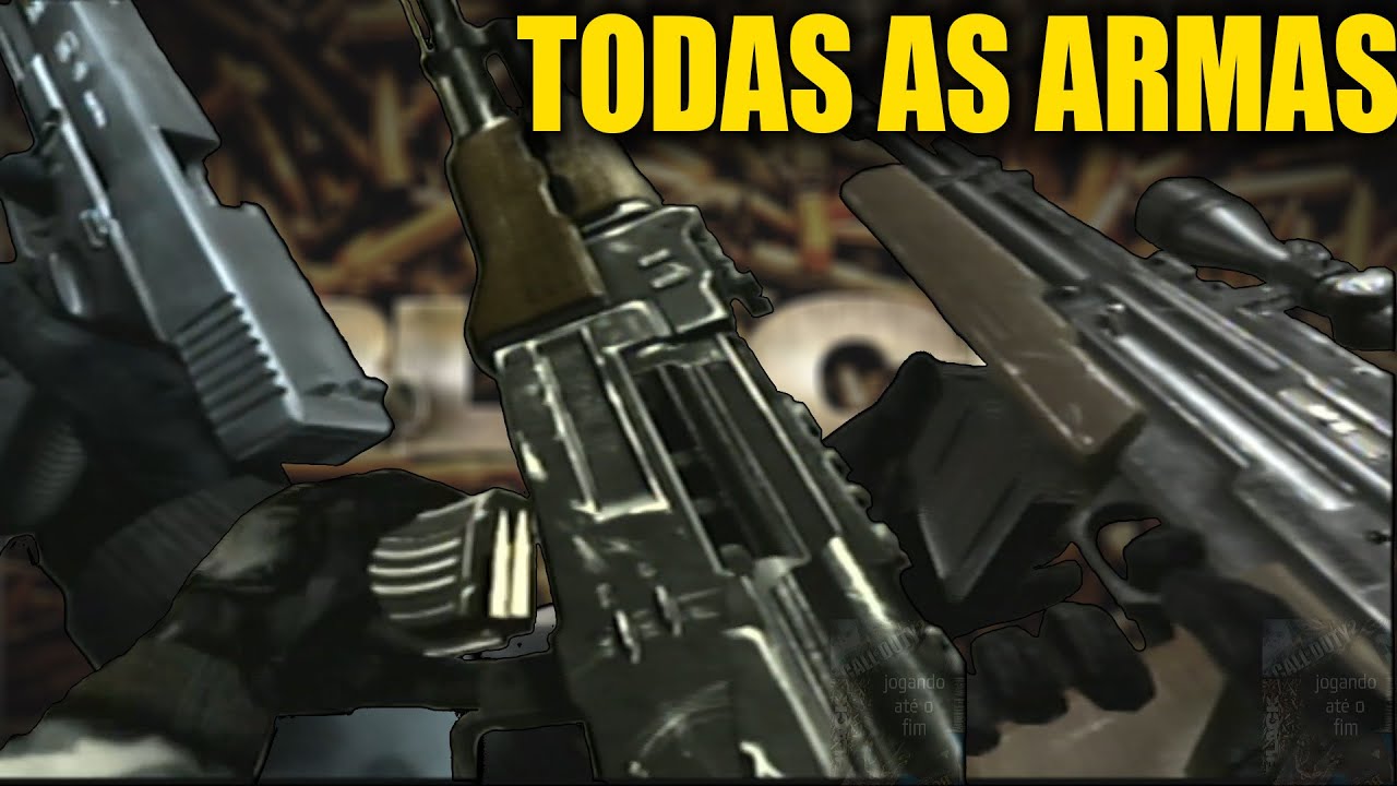 BLACK PS2 - TODAS AS ARMAS - ALL WEAPON