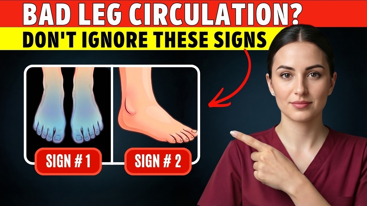 Are You Ignoring These 5 Critical Warning Signs of Bad Leg Circulation?