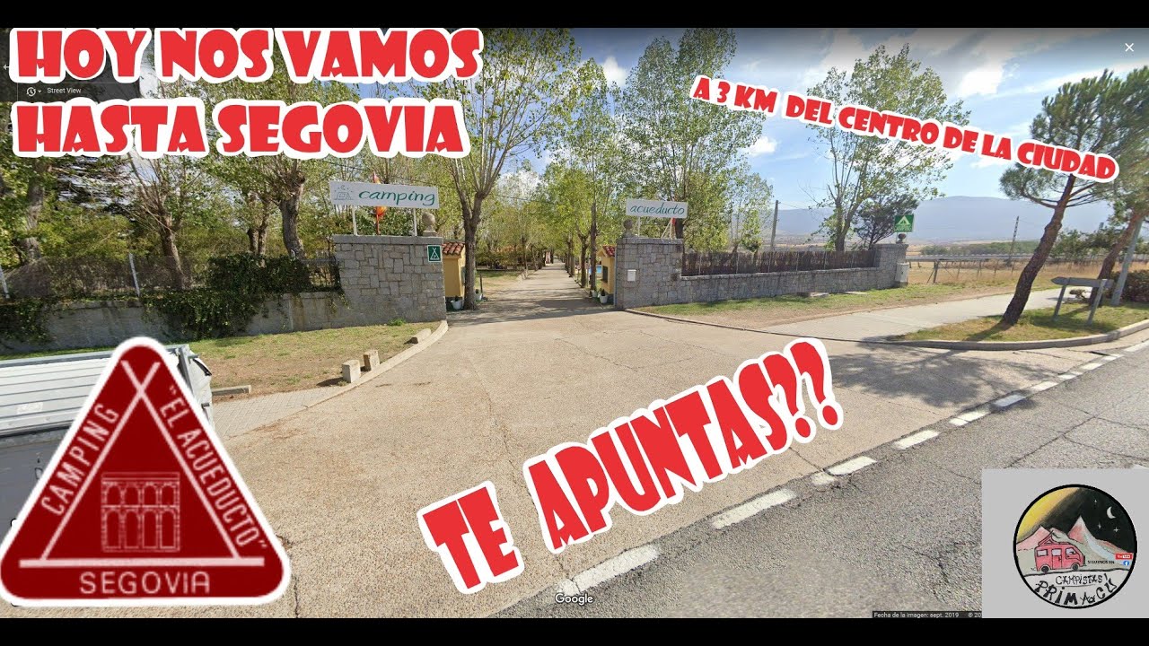 CAMPING EL ACUEDUCTO, Segovia | Desde otro punto de vista.
