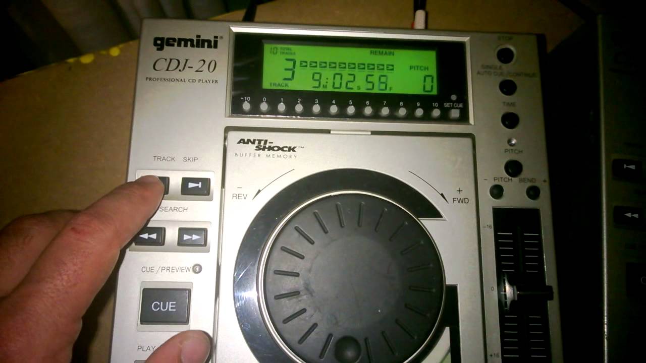 video Gemini CDJ-20