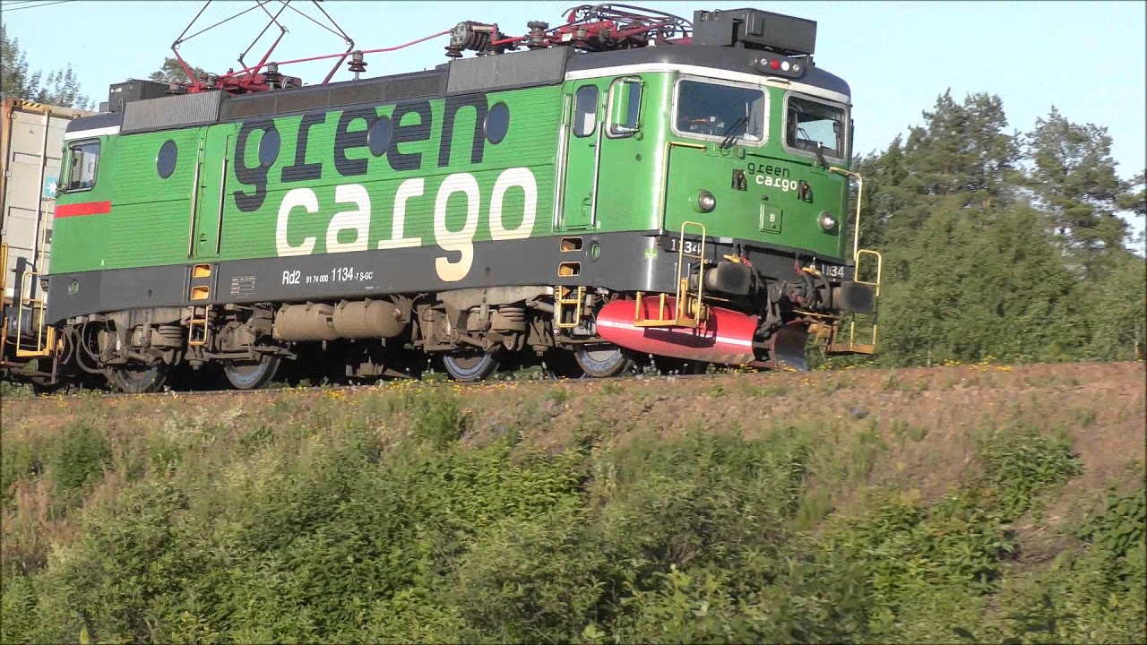Tåg på Norra Stambanan, södra Dalarna 2017-06-29 KULLYWOOD