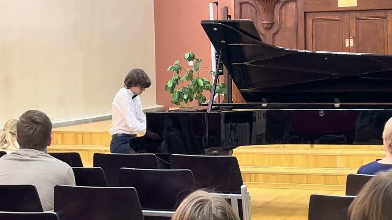 Liszt: Harmonies du soir (Transcendental Etude) – Piano Performance by Simonas 🎶