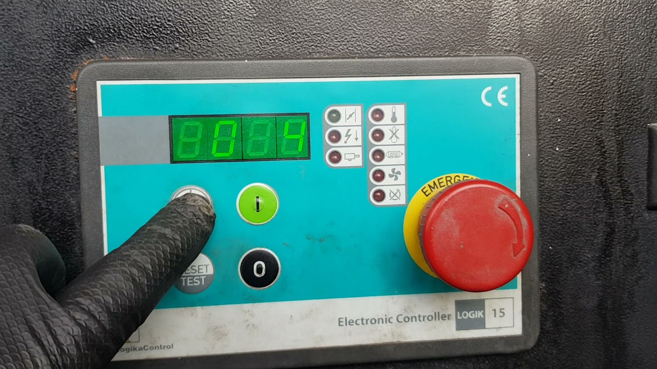 Electronic controller logik 15 reset service