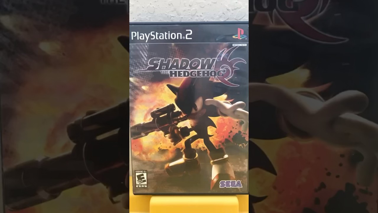 2005 Shadow The Hedgehog for PS2 #VideoGames #SonicTheHedgehog #Playstation2