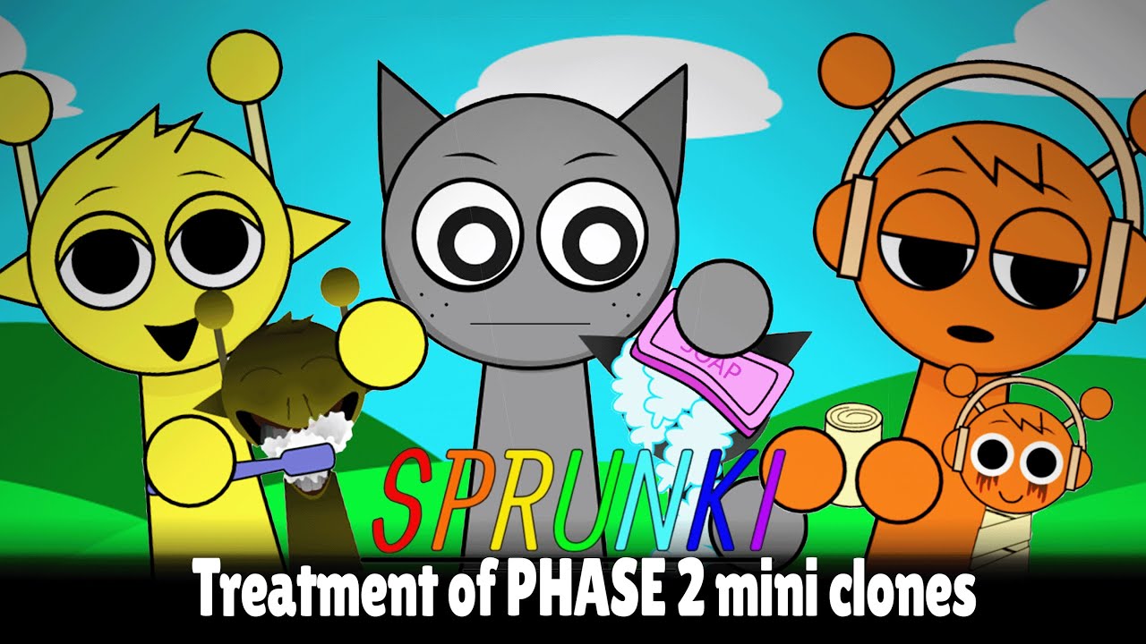 Incredibox Sprunki - Treatment of PHASE 2 MINI CLONES