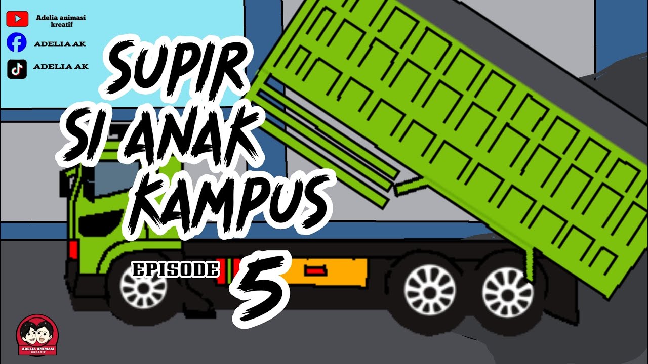 SUPIR SI ANAK KAMPUS EPISODE 5 || @ADELIA ANIMASI KREATIF 