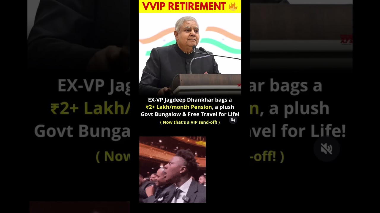 Ex vp jagdeep dhankhar going to be retired l #exvp #jagdeepdhankhar #retired