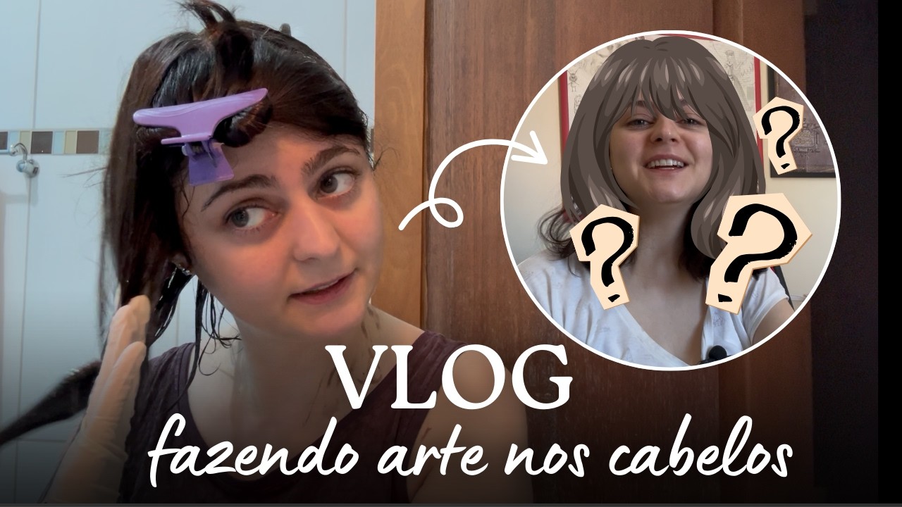 Vlog: vem pintar o cabelo comigo (socorro! 🤣)