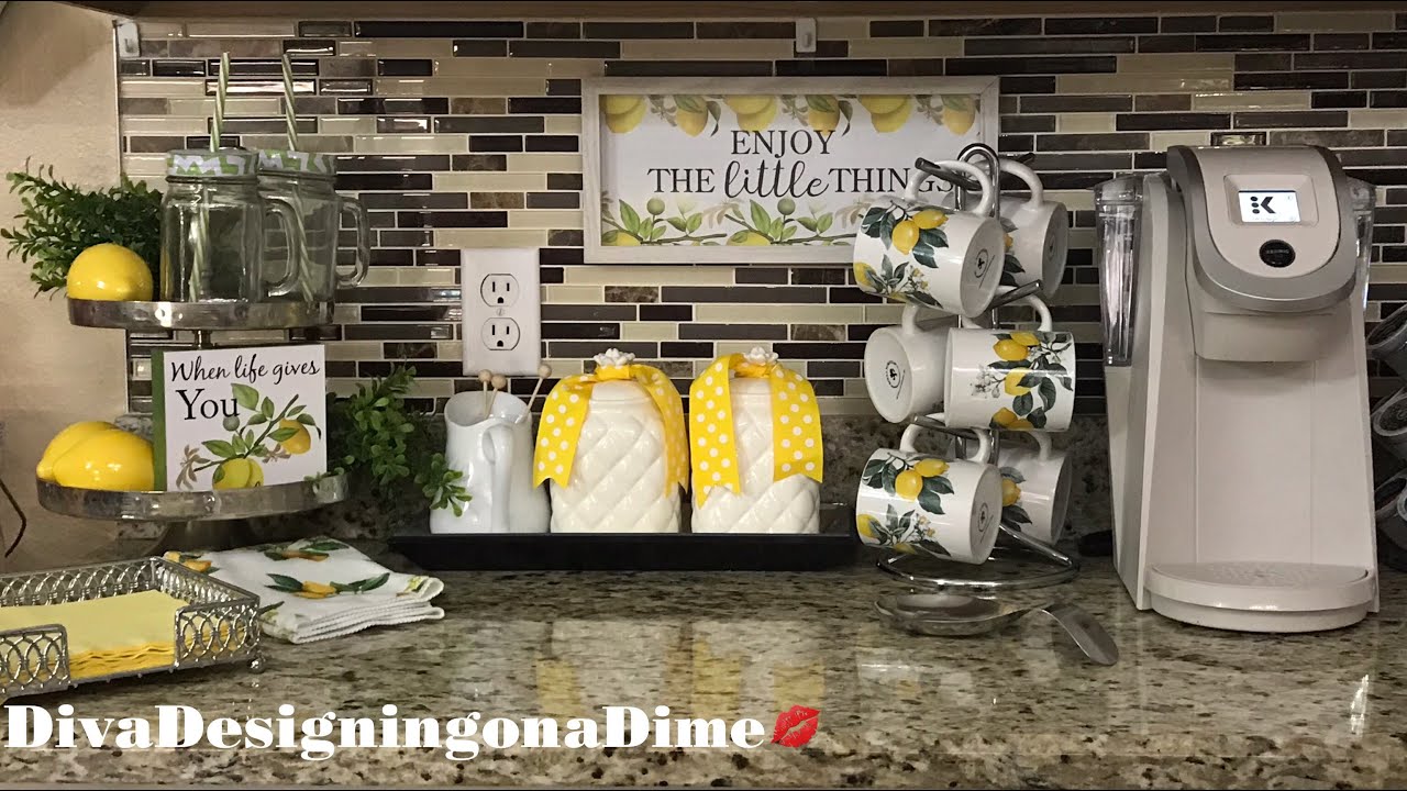 Squeeze the Day || Lemon Coffee Bar with Secondhand Tracey Ann 