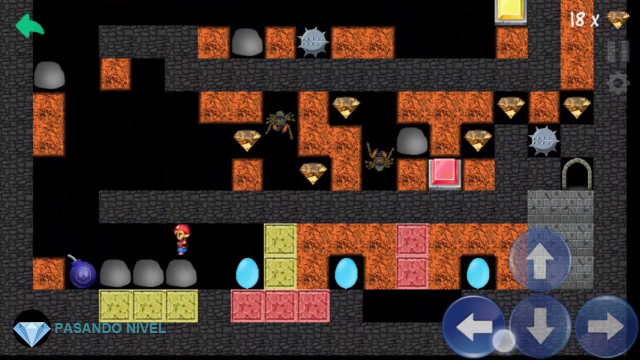 Diamond Mine nivel 103 todo desbloqueado 30 diamantes video HD