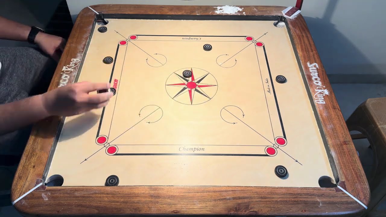 Best Grand Slam Ever..🔥❤️#carrom #foryou #grandslam #carromking #trending video 