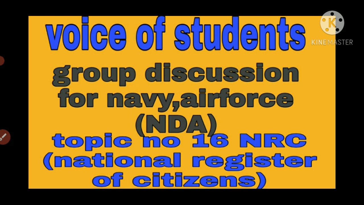 topic no 16  NRC (national register of citizens)