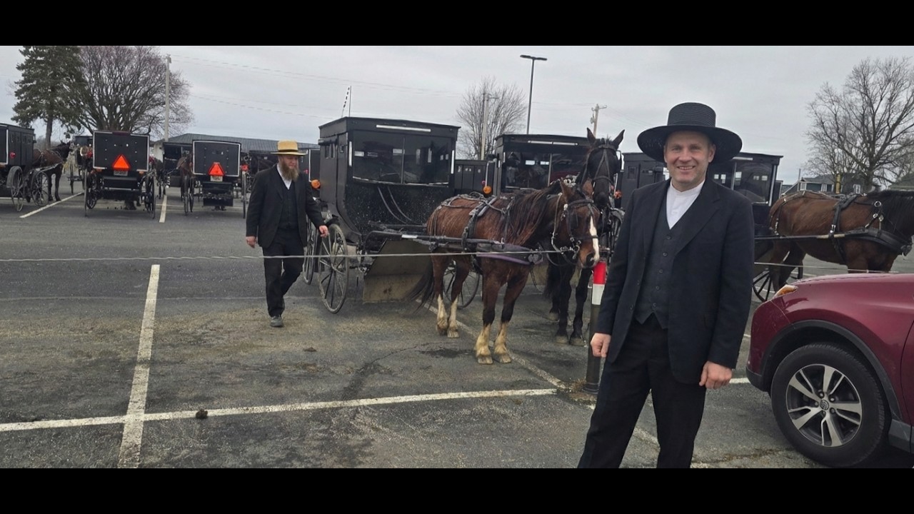O lume ireala care nu cadreaza cu 2026! Comunitatea Amish din Indiana, SUA! Mi-am revazut bunicii!!