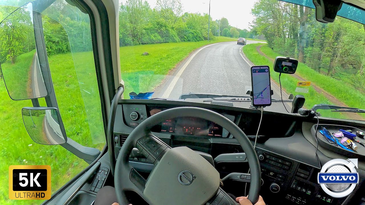 POV TRUCK DRİVİNG 🇵🇱 POLAND | VOLVO FH | TRUCK LİFE