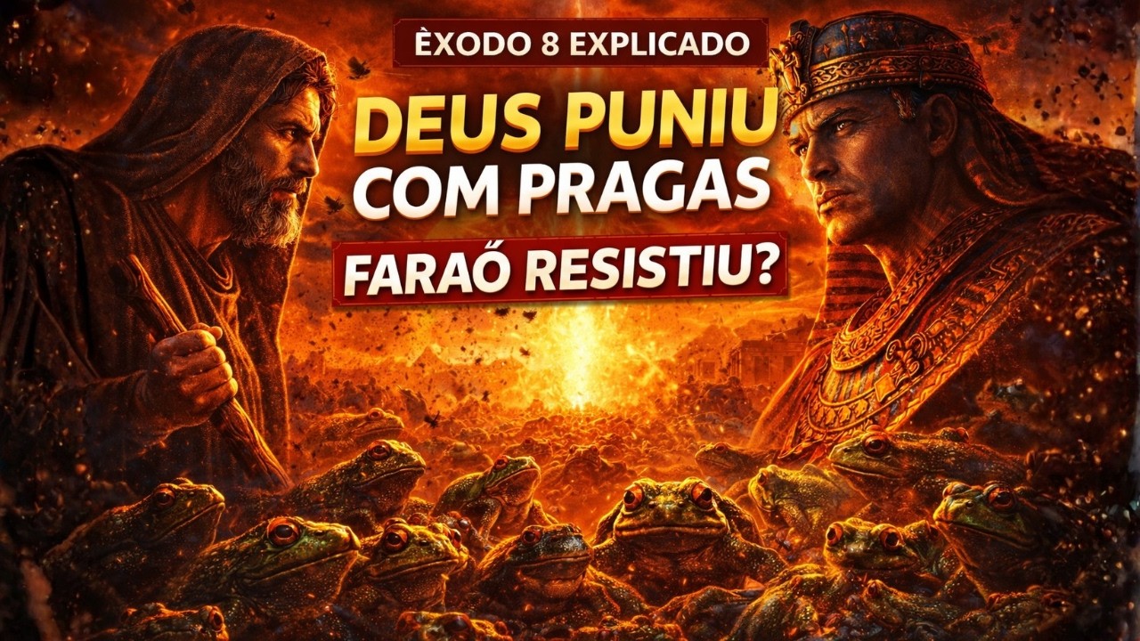 👉 Êxodo 8: Quando Deus Começa a Punir, Ninguém Consegue Parar