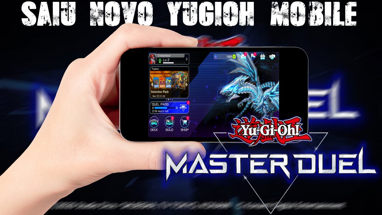 Saiu o novo jogo do Yu-Gi-Oh !. Bora dar uma conferida. Yu-Gi-Oh Master Duel Mobile #1