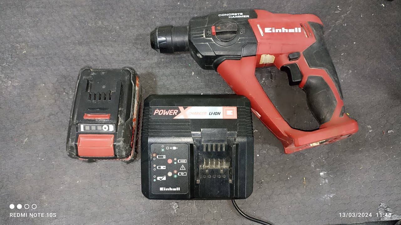 EİNHELL (lithium ion battery care)ŞARJLI MATKAP AKÜ ŞARJ OLMAMA SORUNU VE TAMİR EDİLMESİ.