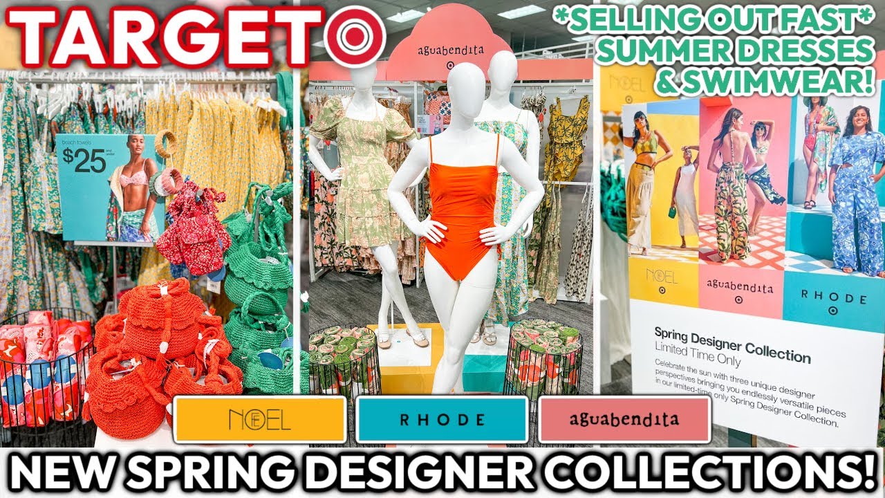 Whats *NEW* At Target 🎯 | Huge Spring DESIGNER Collection | Womens Summer Clothing MUST HAVES 👙👗