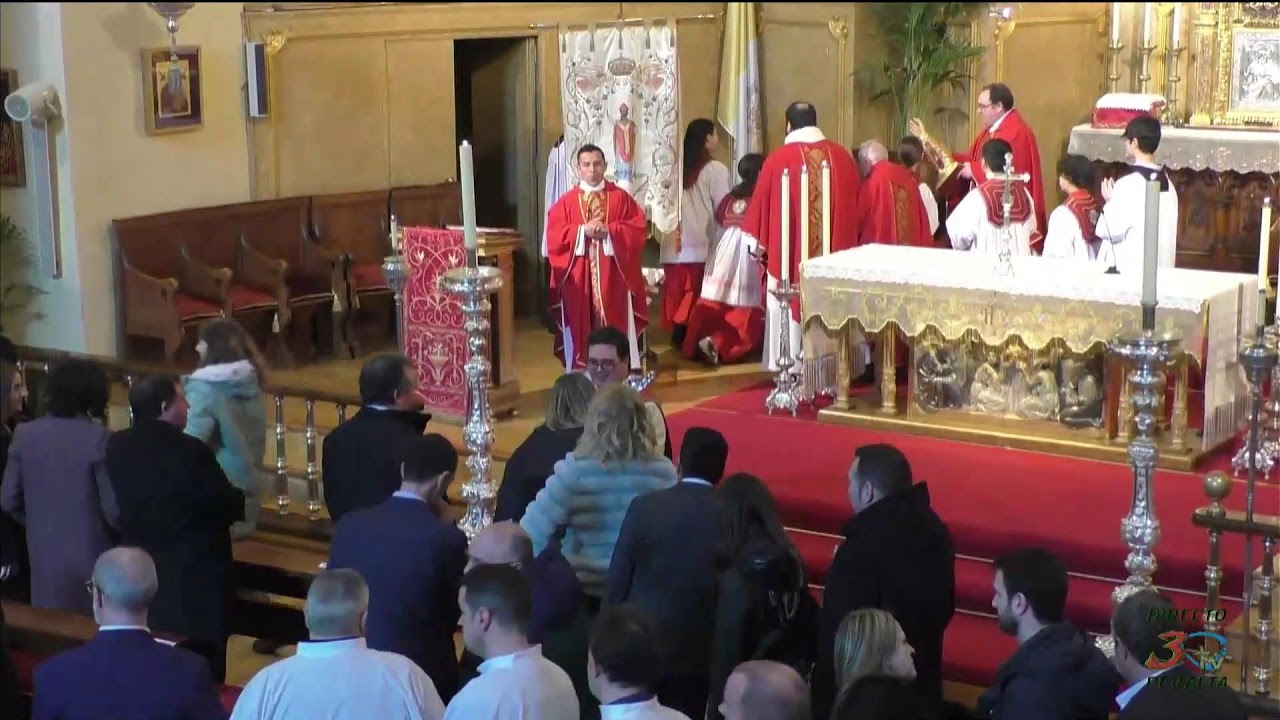Peralta, Misa en honor a San Blas, 03/02/2026