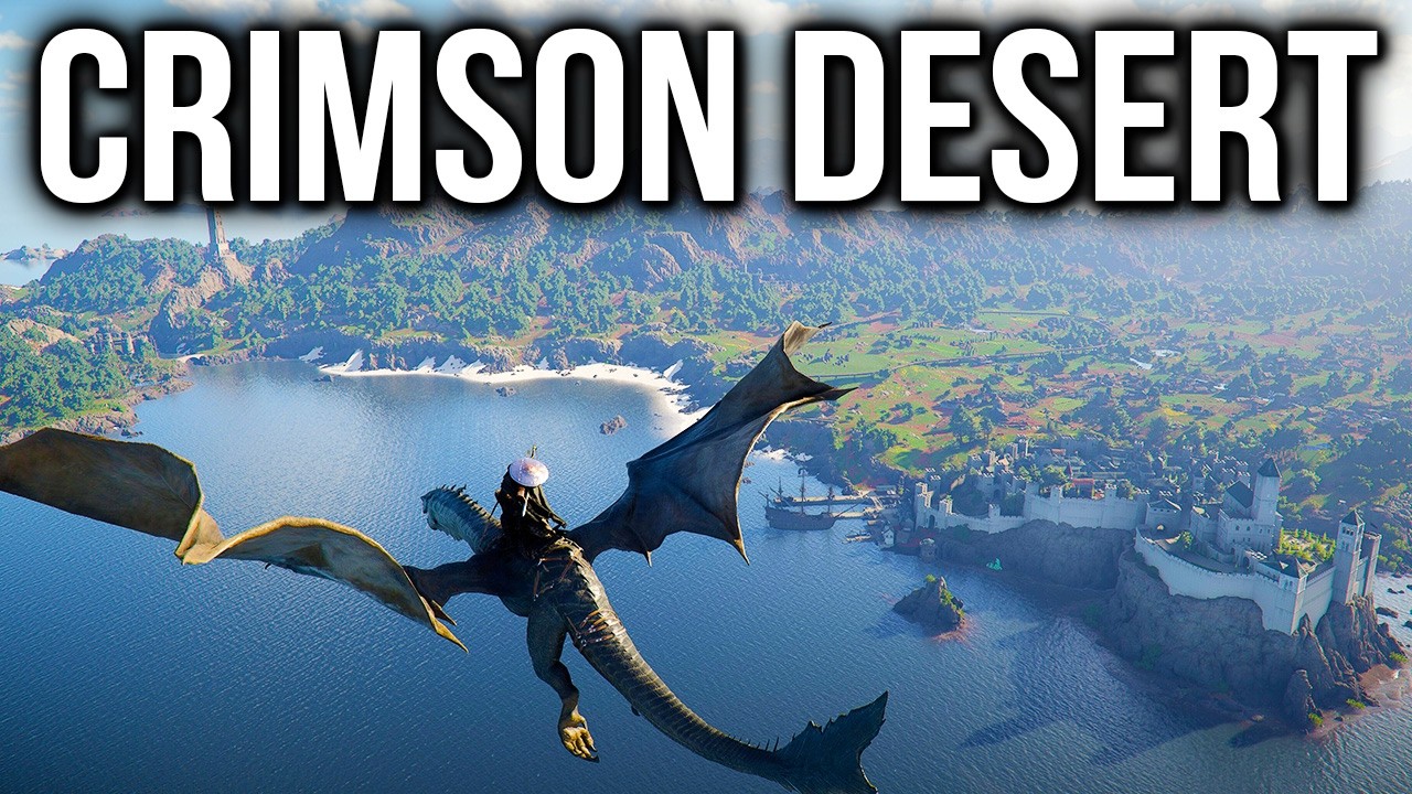 Crimson Desert - Wyverns Riding,  Multiplayer, Release Window & Big Gameplay Details