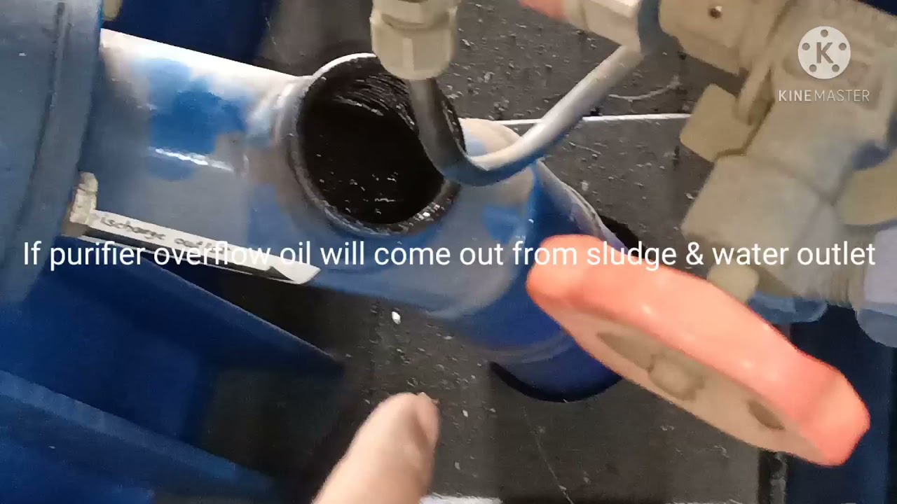 Purifier Starting , Stopping & De-sluding Operation from EPC control Panel