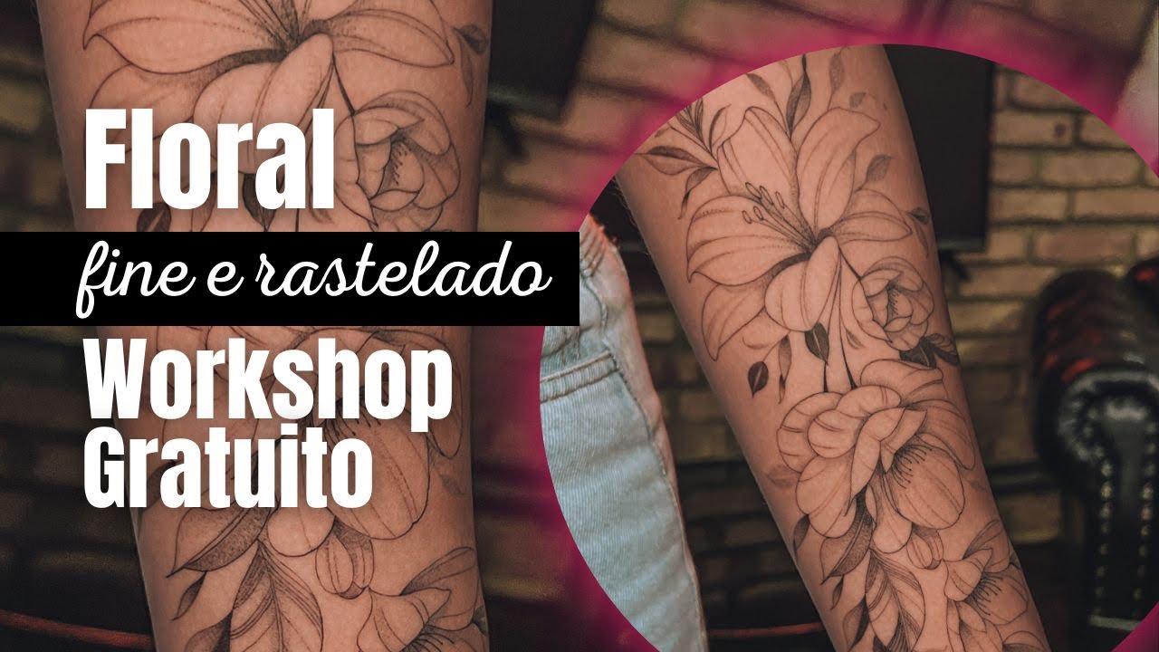APRENDA A FAZER UM FLORAL DELICADO - WORKSHOP