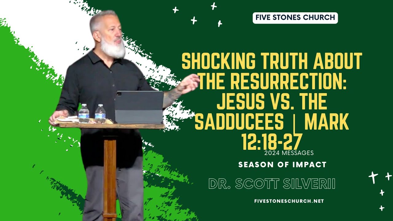 Shocking Truth About the Resurrection: Jesus vs. The Sadducees | Mark 12:18-27