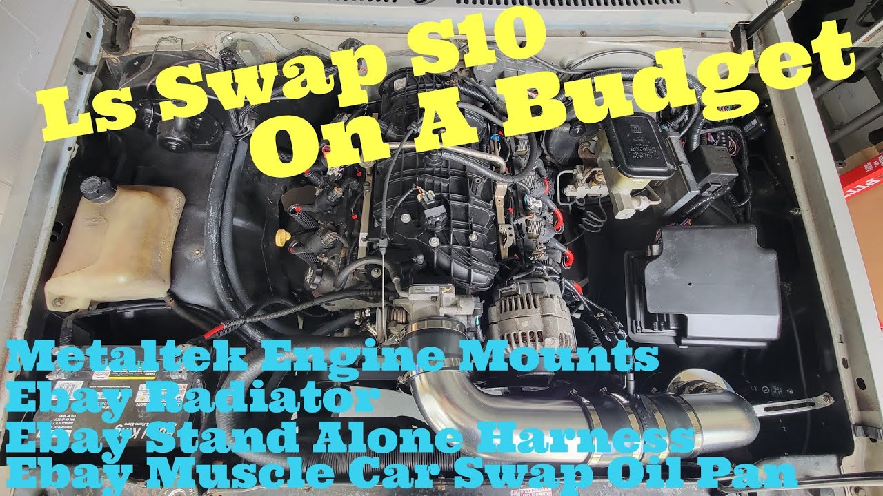 Список запчастей LS Swap S10 по бюджету