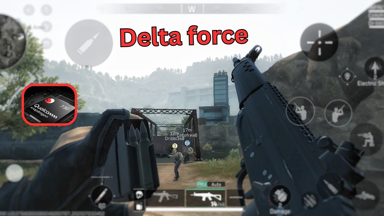 How good delta force runs on snapdragon 730?? || delta force gameplay