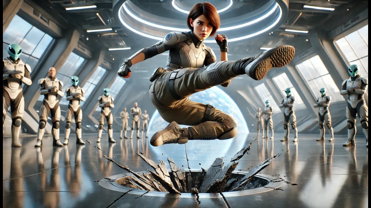 Cadets Said Earth Training Looks “Easy”—She Showed Them a Move That Split the Arena Floor.| HFY