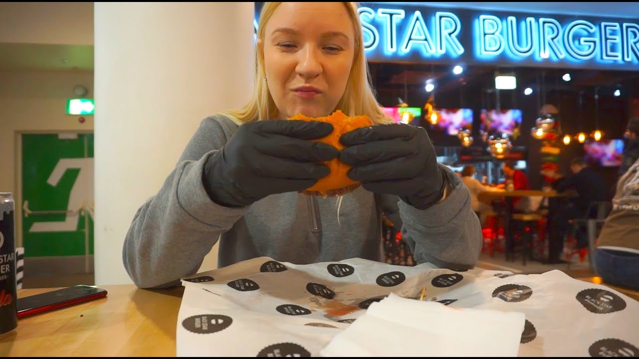 ВЛОГ: BLACK STAR BURGER , наши выходные !