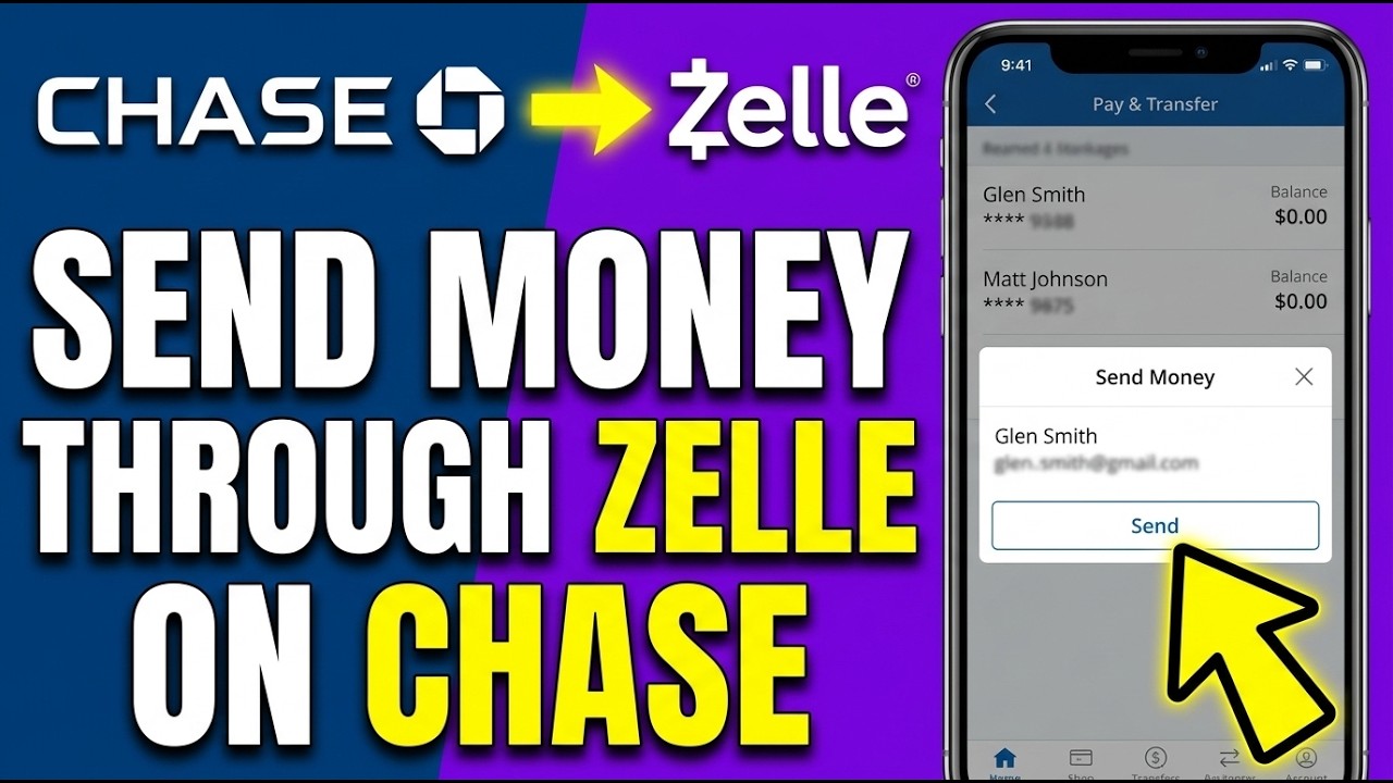 HOW TO SEND MONEY THROUGH ZELLE ON CHASE APP 2026 (QUICK GUIDE)