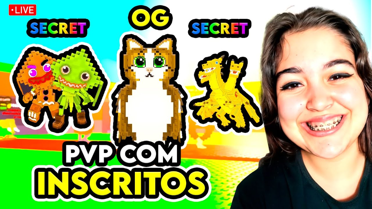🔴 EVENTO ADMIN ABUSE+ PVP COM INSCRITOS! (Roube um Brainrot) #shorts  #robloxshorts