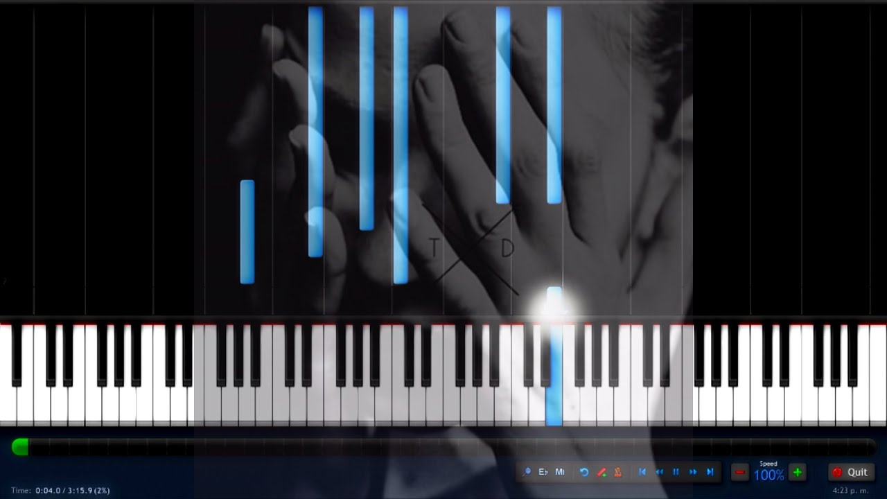 Can't Get You Out Of My Head - Glimmer Of Blooms. Piano Tutorial.