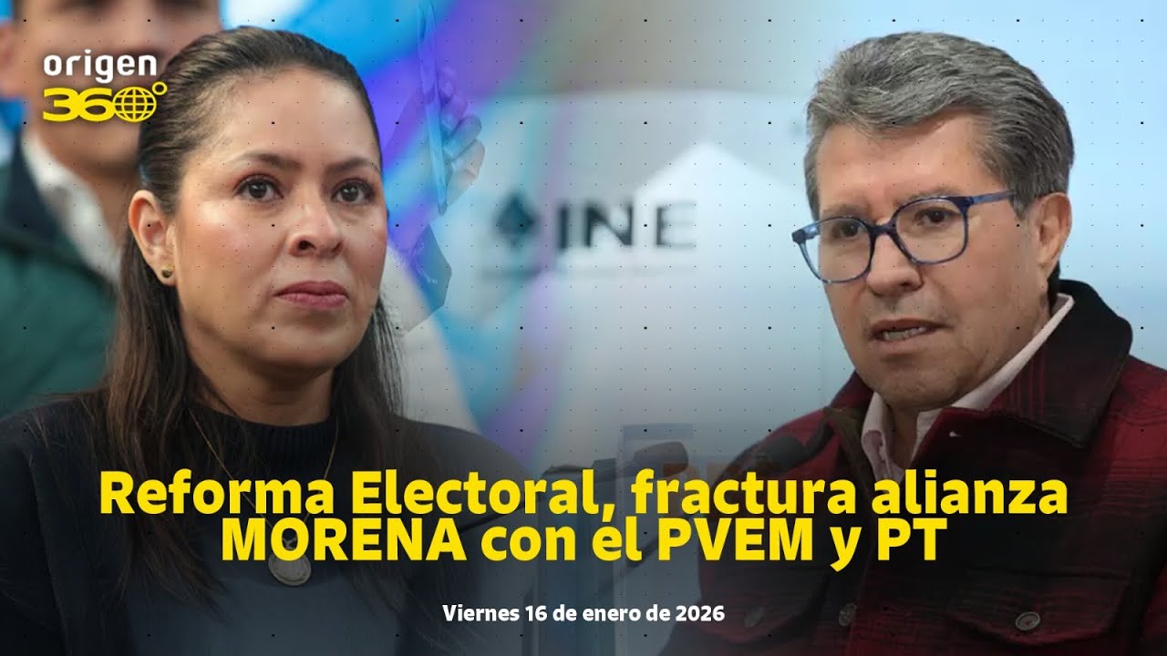 En Vivo | Reforma Electoral, fractura alianza MORENA con el PVEM y PT