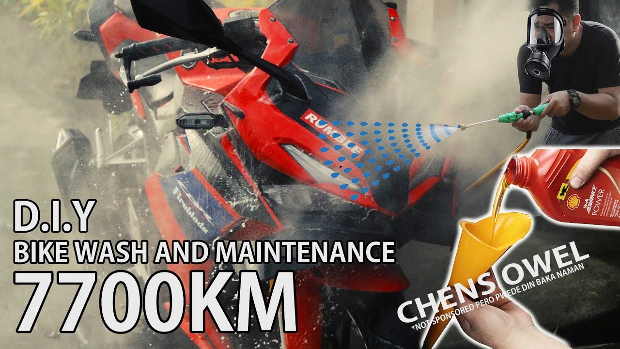 Bike wash and Maintenance for our 2021 CBR150R