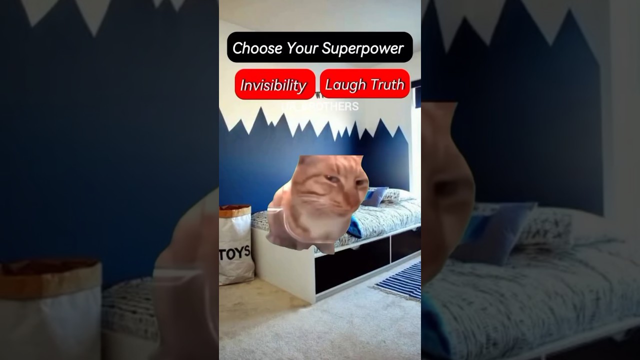 CHOOSE A SUPERPOWER||if you get a chance what will you choose #newsuperpowers #cat #real #scripting