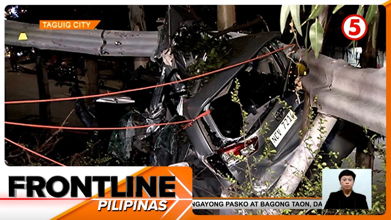 24-wheeler truck, inararo ang mga sasakyan sa C5 Road; driver, patay | Frontline Pilipinas